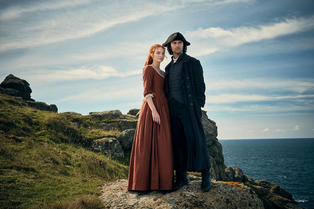 Photo Aidan Turner, Eleanor Tomlinson