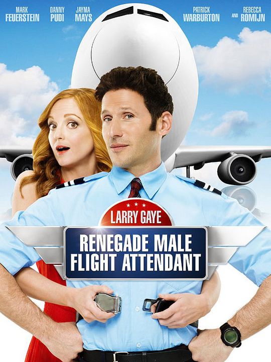 Larry Gaye: hôtesse de l'air : Affiche