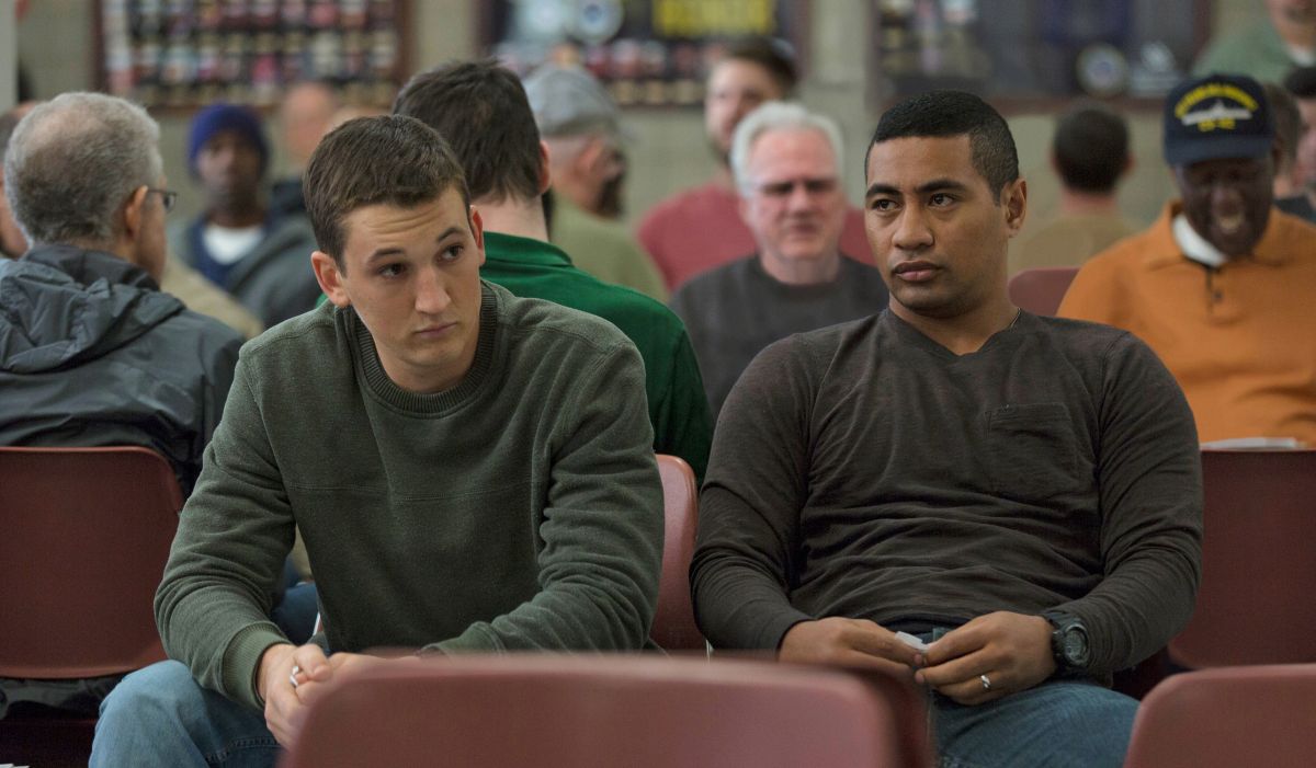 Thank You For Your Service : Photo Miles Teller, Beulah Koale
