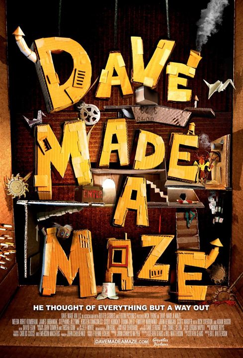 Dave Made a Maze : Affiche
