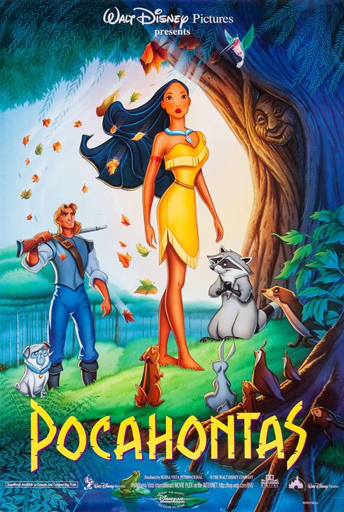 Pocahontas, une légende indienne : Affiche
