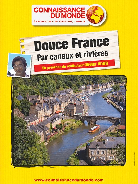 Douce France, par canaux et rivières : Affiche