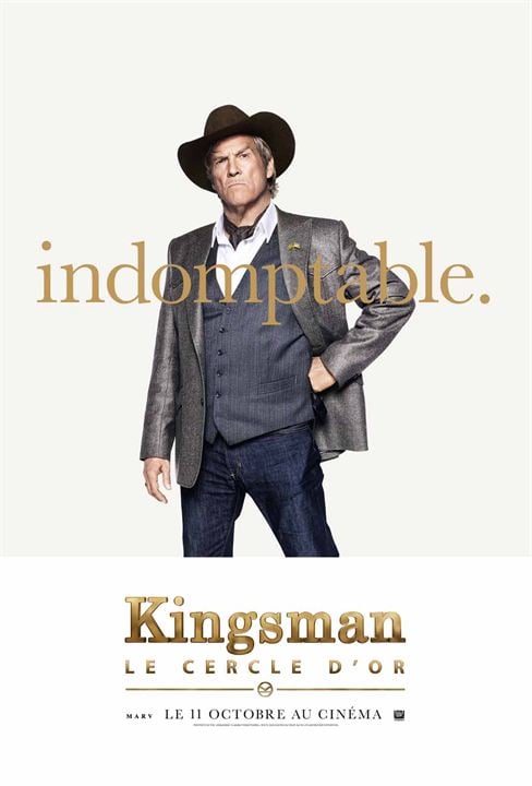 Kingsman : Le Cercle d'or : Affiche