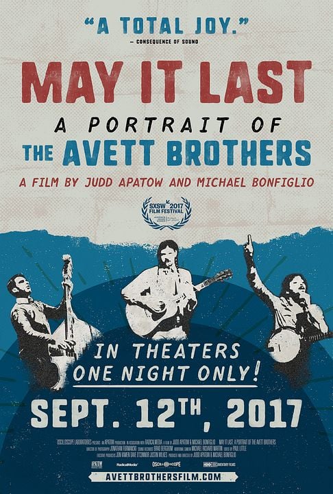 May It Last: A Portrait of the Avett Brothers : Affiche