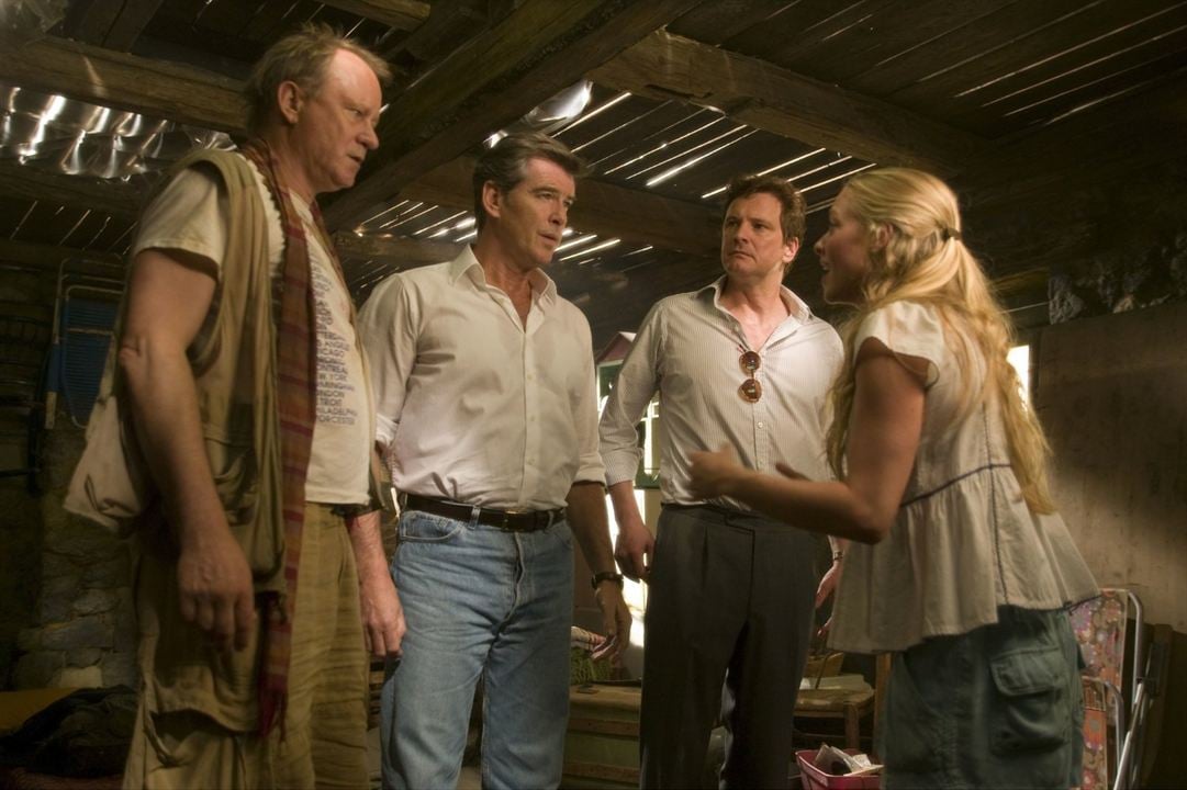Mamma Mia! : Photo Amanda Seyfried, Stellan Skarsgård, Colin Firth, Pierce Brosnan