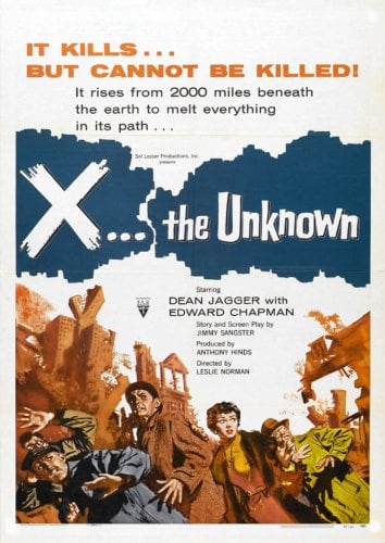 X the Unknown : Affiche