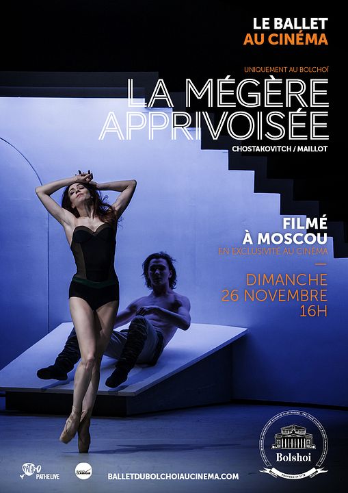 La Mégère apprivoisée (Bolchoï-Pathé Live) : Affiche