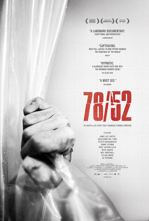 78/52 – Les derniers secrets de "Psychose" : Affiche