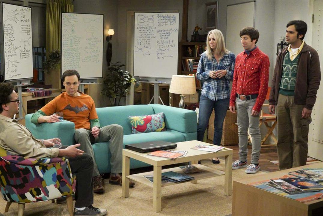 The Big Bang Theory : Photo Jim Parsons, Kunal Nayyar, Kaley Cuoco, Johnny Galecki, Simon Helberg