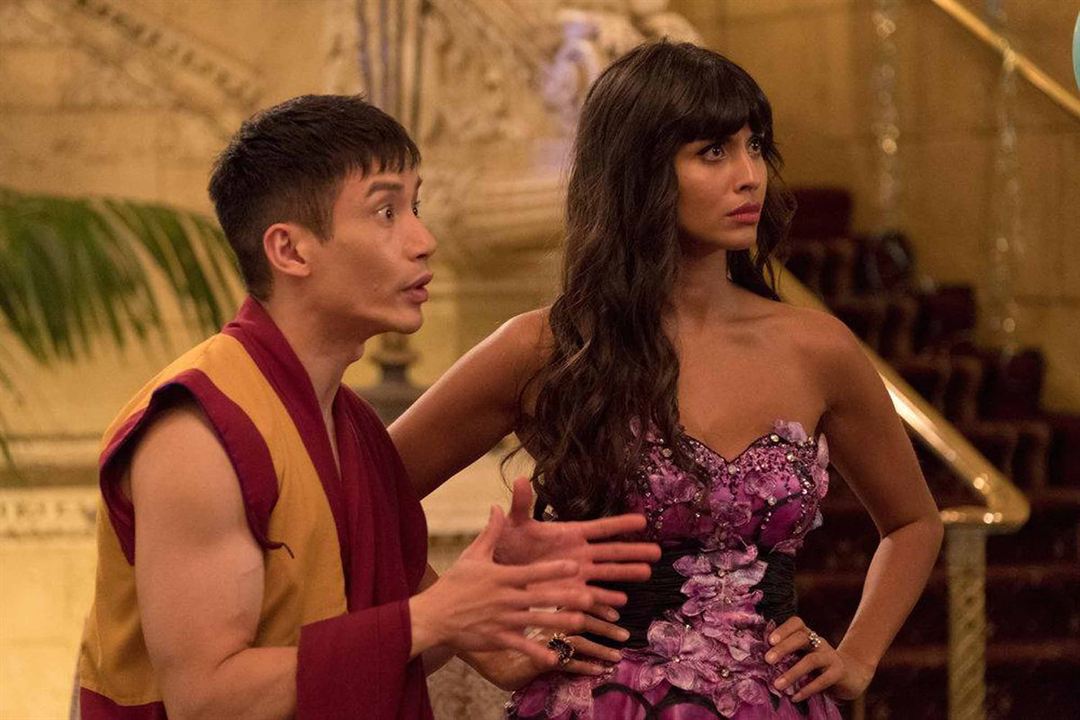 The Good Place : Photo Manny Jacinto, Jameela Jamil