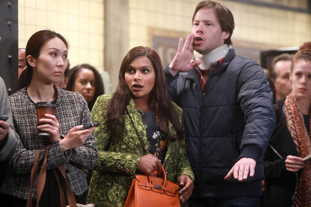 The Mindy Project : Photo Mindy Kaling, Ike Barinholtz