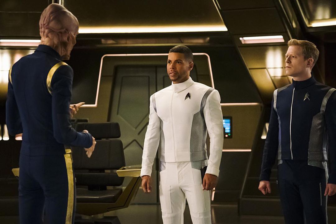 Star Trek: Discovery : Photo Wilson Cruz, Doug Jones, Anthony Rapp