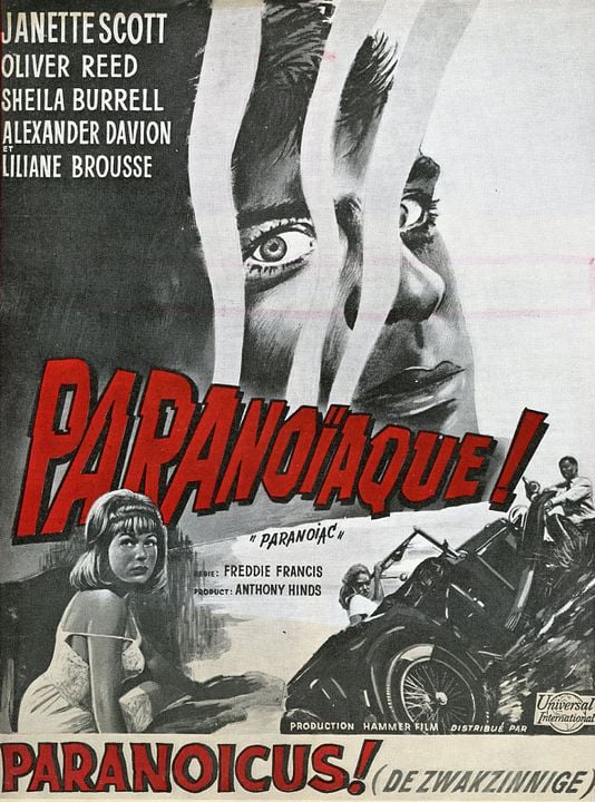 Paranoiaque : Affiche