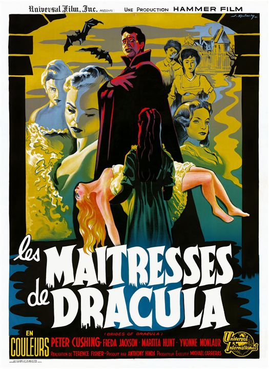 Les Maîtresses de Dracula : Affiche