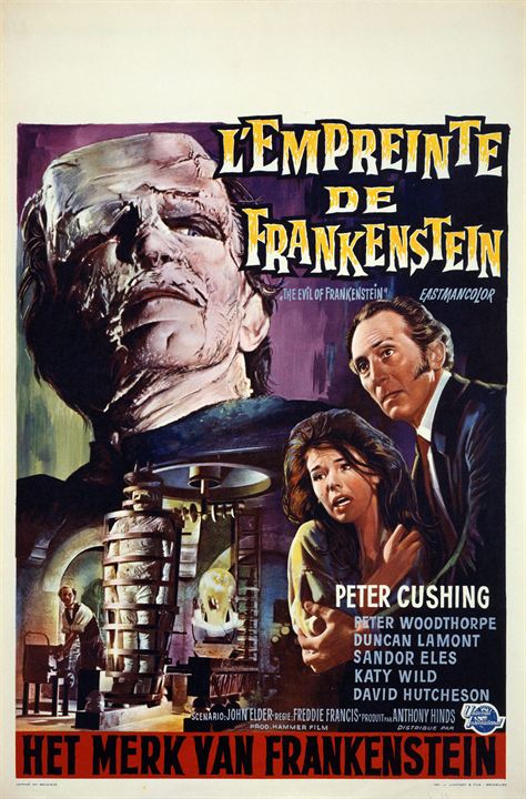 L'Empreinte de Frankenstein : Affiche