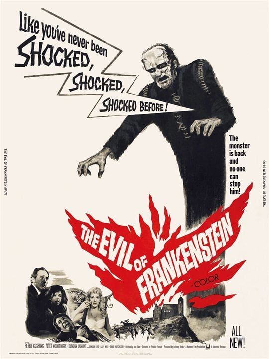 L'Empreinte de Frankenstein : Affiche