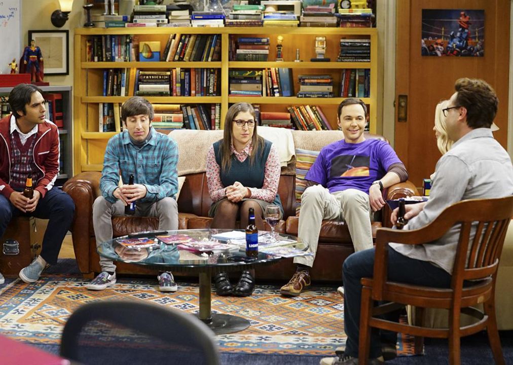 The Big Bang Theory : Photo Kunal Nayyar, Simon Helberg, Johnny Galecki, Mayim Bialik, Jim Parsons