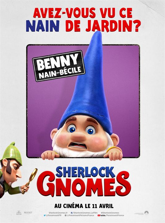 Sherlock Gnomes : Affiche