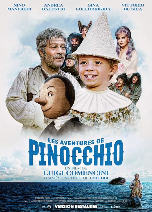 Les Aventures de Pinocchio : Affiche