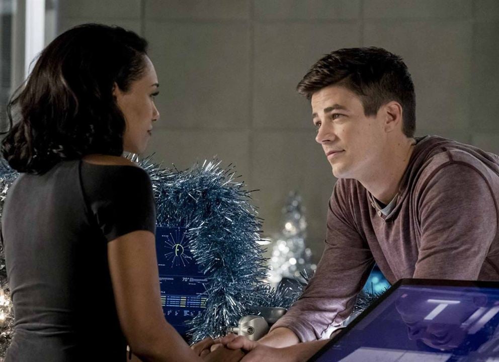 Flash (2014) : Photo Grant Gustin, Candice Patton