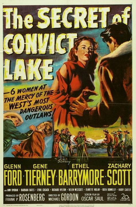 L'Énigme du lac noir : Affiche