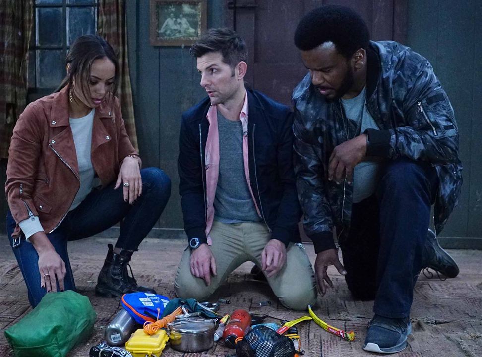 Ghosted : Photo Adam Scott, Craig Robinson, Amber Stevens West