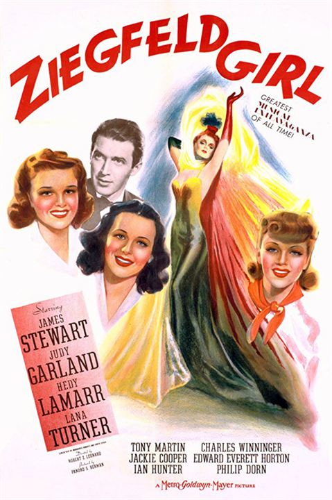 La Danseuse des Folies Ziegfeld : Affiche