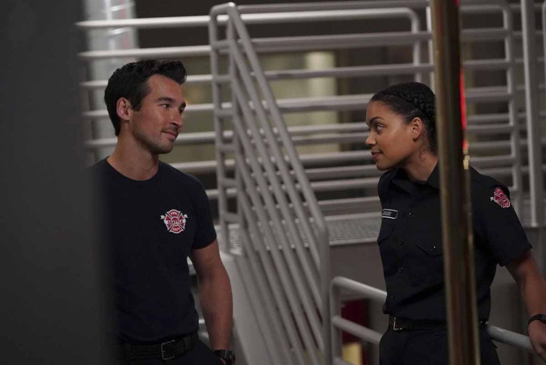 Grey's Anatomy : Station 19 : Photo Barrett Doss, Jay Hayden