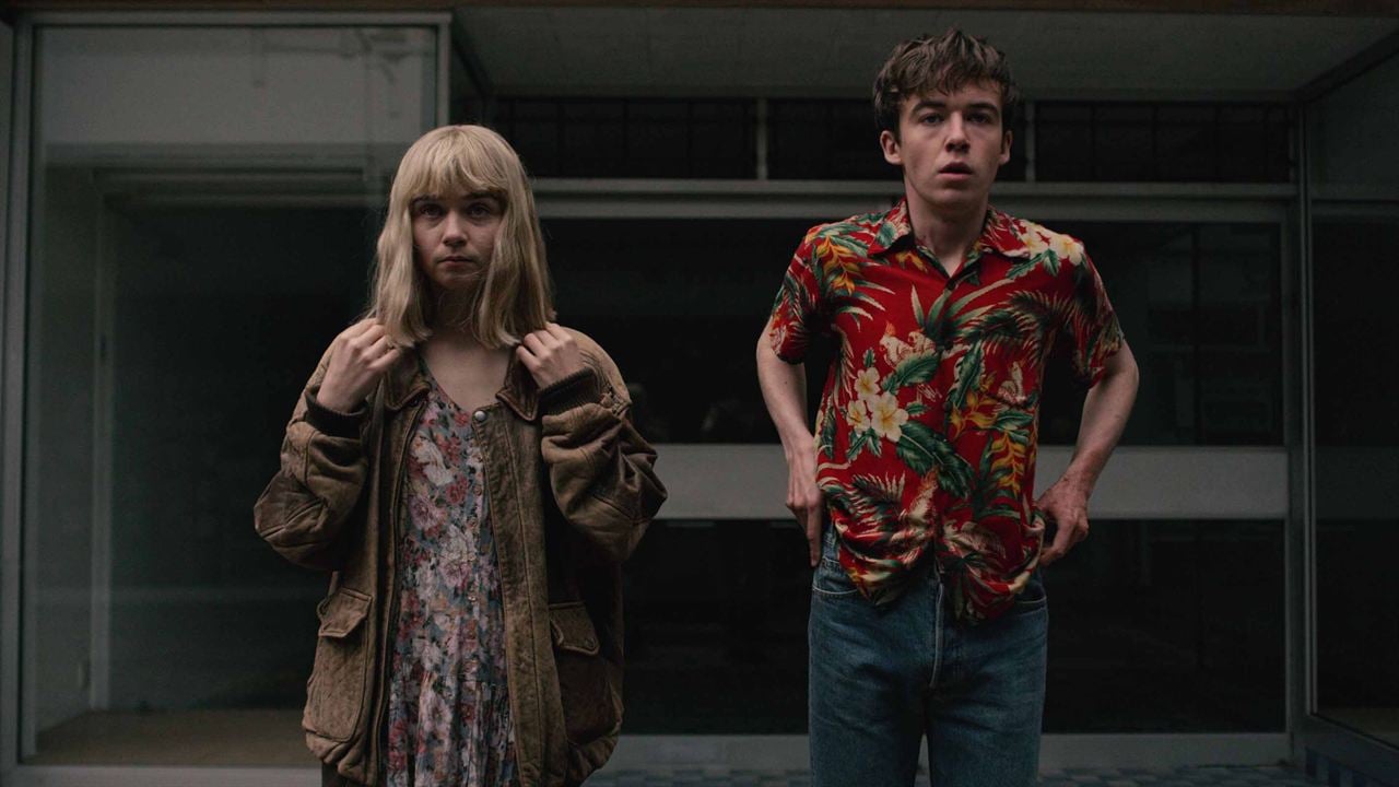 The End Of The F***ing World : Photo Jessica Barden, Alex Lawther