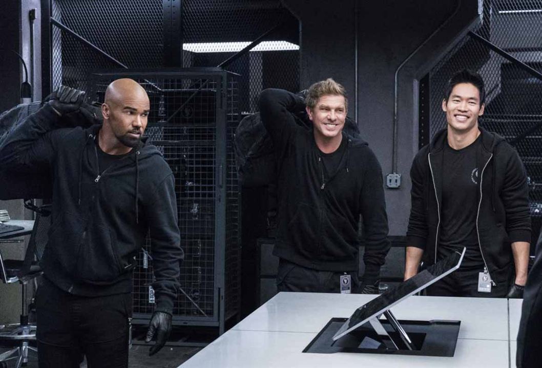 S.W.A.T. (2017) : Photo Shemar Moore, Kenny Johnson, David Lim