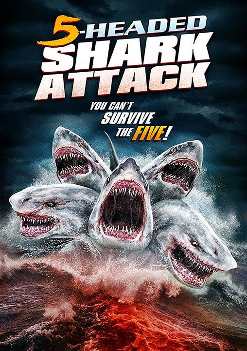 L'Attaque du requin à cinq têtes : Affiche