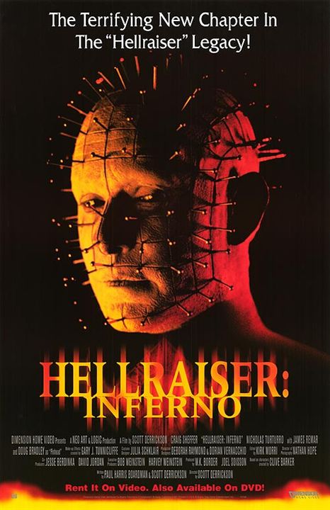 Hellraiser 5 : Inferno : Affiche