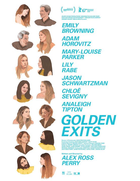 Golden Exits : Affiche