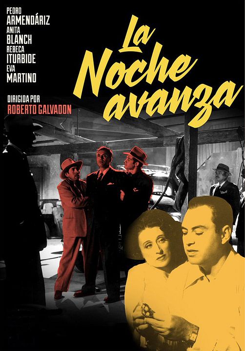 La Nuit avance : Affiche