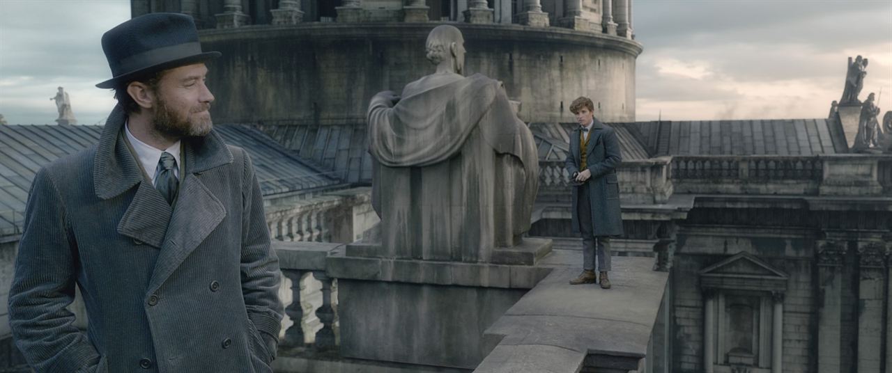 Les Animaux fantastiques : Les crimes de Grindelwald : Photo Jude Law, Eddie Redmayne