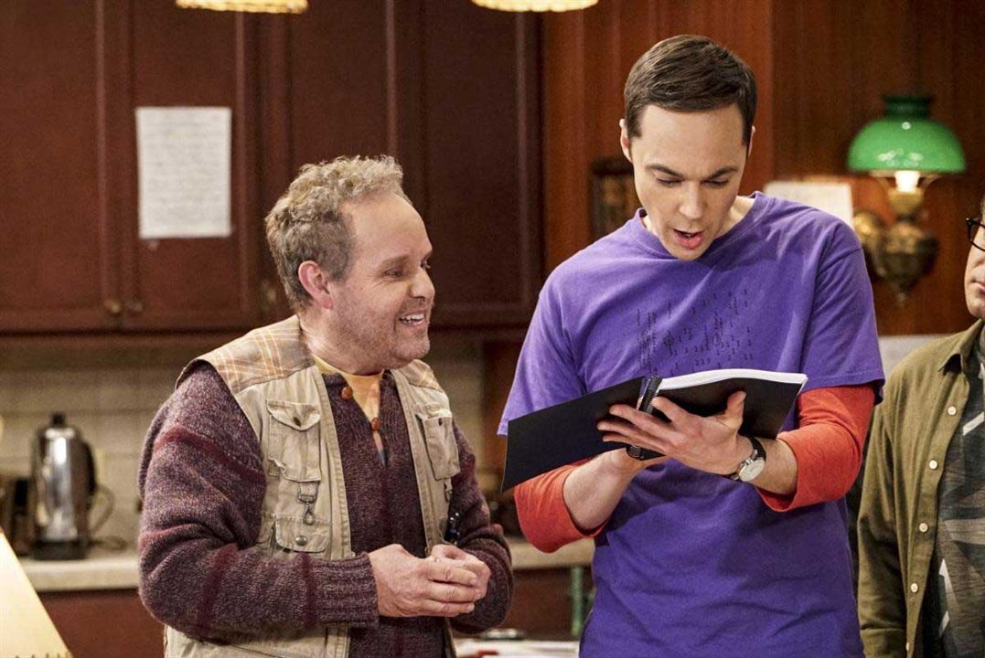 The Big Bang Theory : Affiche Jim Parsons, Peter MacNicol