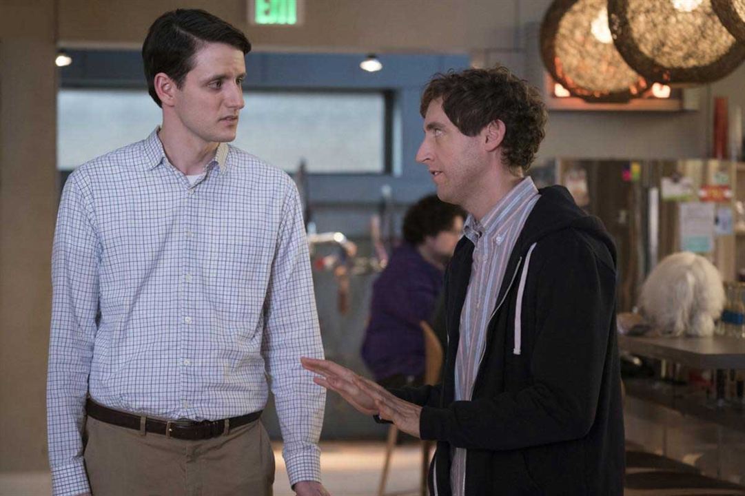 Silicon Valley : Photo Thomas Middleditch, Zach Woods