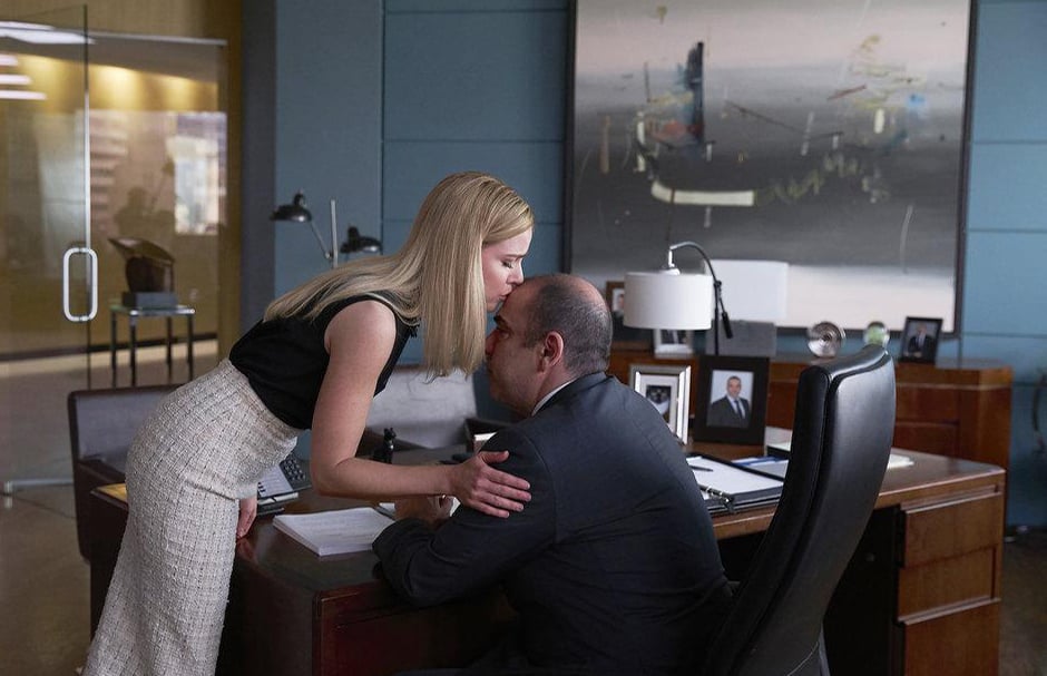 Suits : avocats sur mesure : Photo Amanda Schull, Rick Hoffman