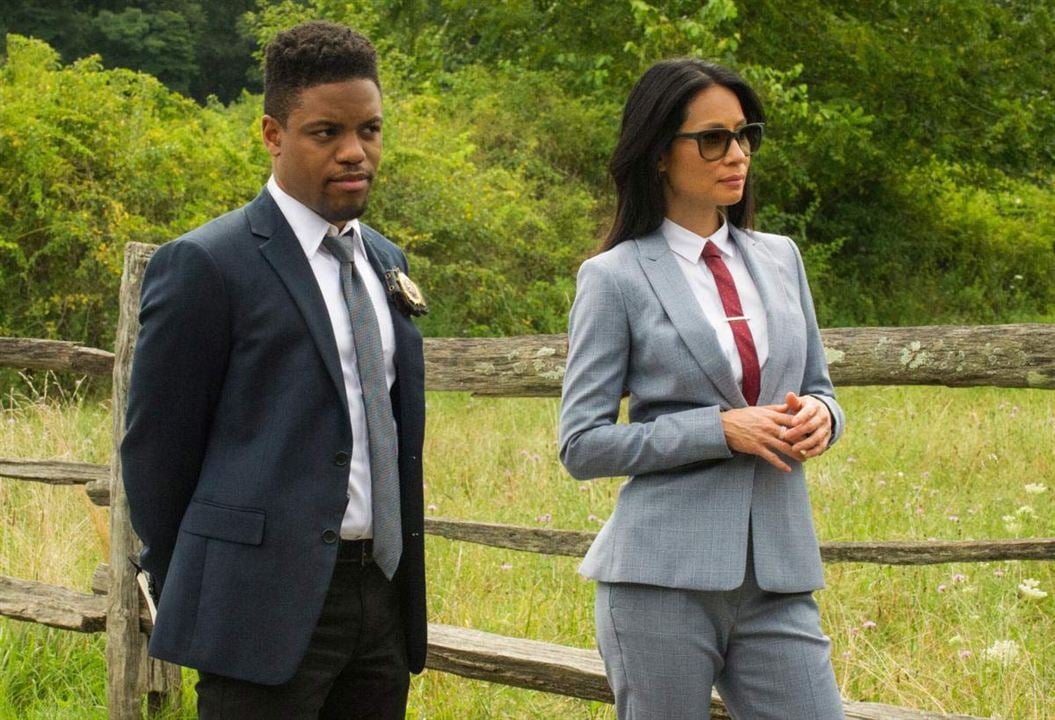 Elementary : Photo Lucy Liu, Jon Michael Hill