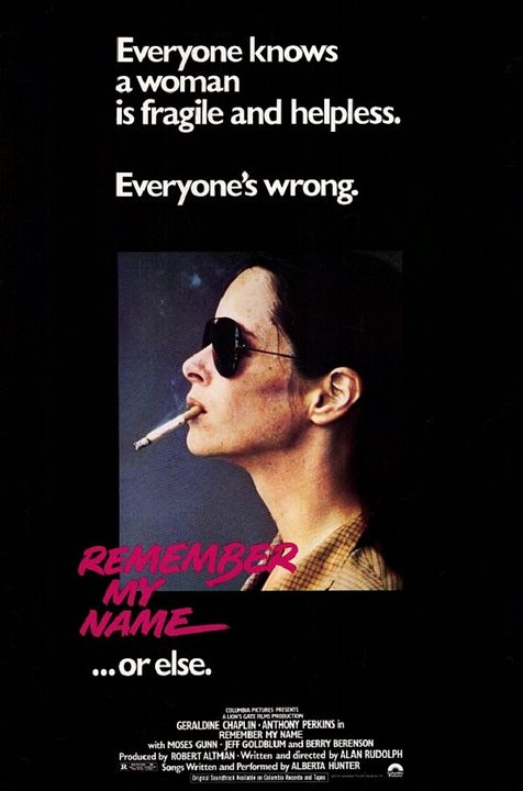 Remember My Name : Affiche