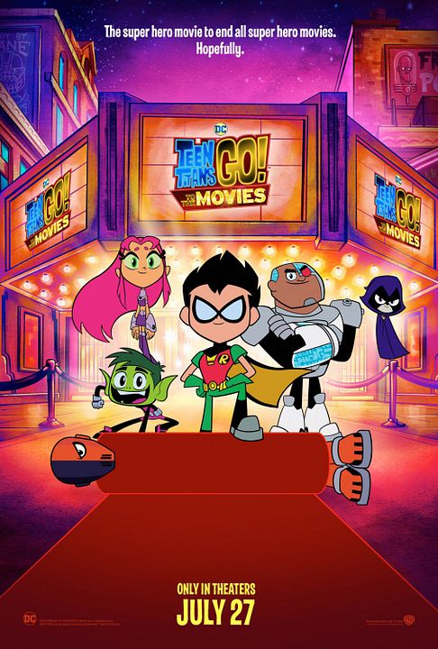 Teen Titans GO! To The Movies : Affiche