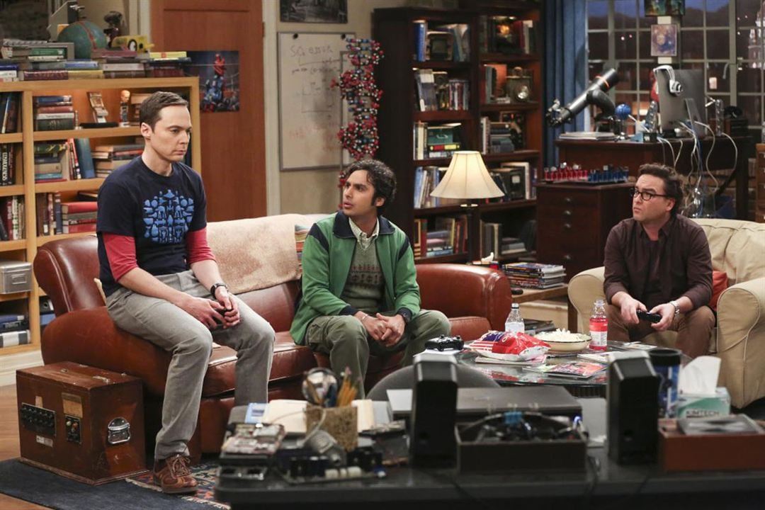 The Big Bang Theory : Photo Kunal Nayyar, Jim Parsons, Johnny Galecki