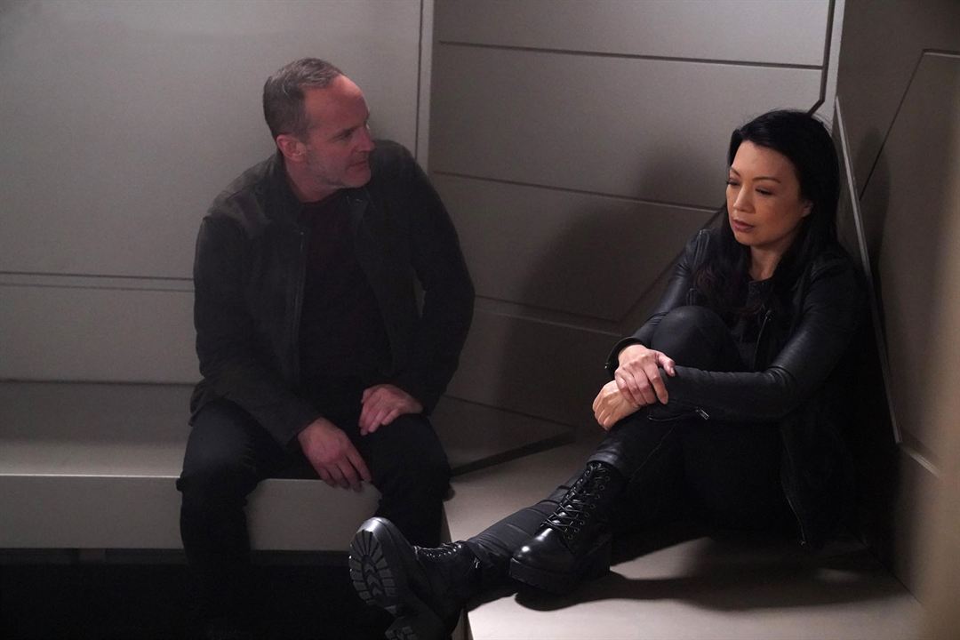 Marvel : Les Agents du S.H.I.E.L.D. : Photo Ming-Na Wen, Clark Gregg