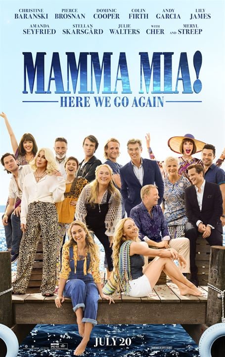 Mamma Mia! Here We Go Again : Affiche