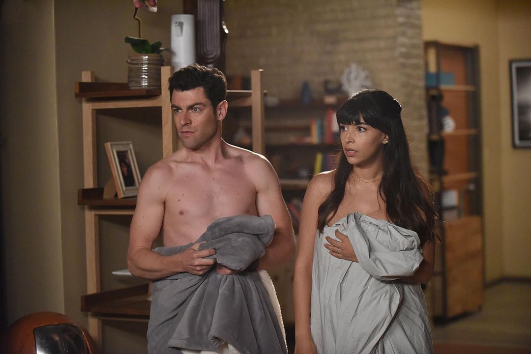 New Girl : Photo Hannah Simone, Max Greenfield
