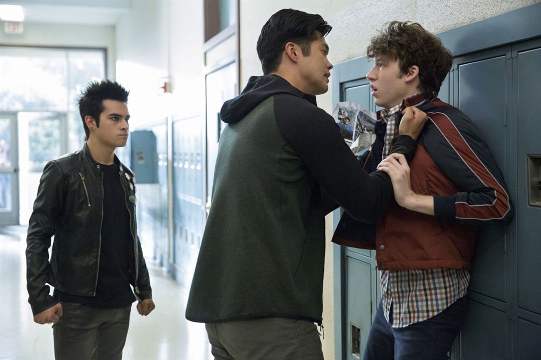 13 Reasons Why : Photo Ross Butler, Bryce Cass, Devin Druid