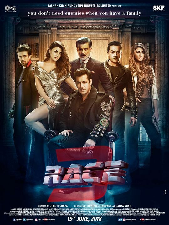 Race 3 : Affiche