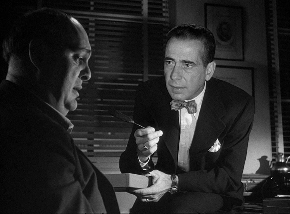 La Femme à abattre : Photo Humphrey Bogart, Zero Mostel