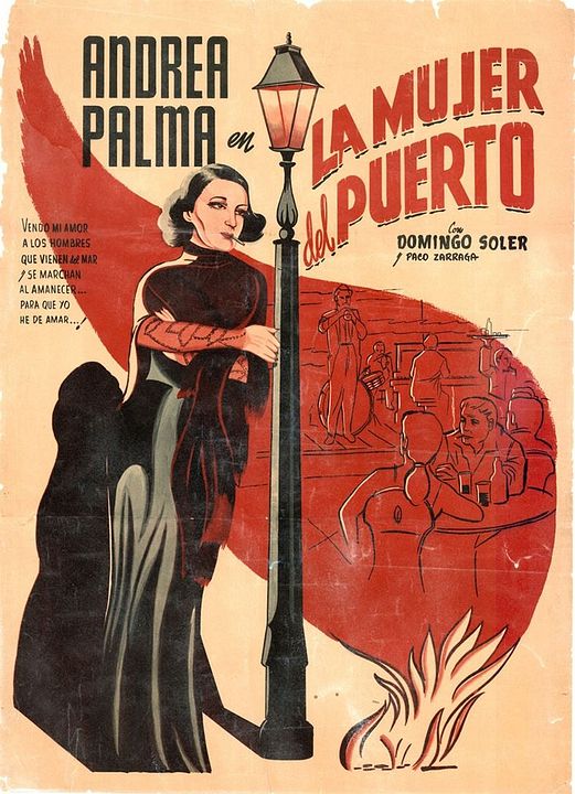 La Mujer del puerto : Affiche