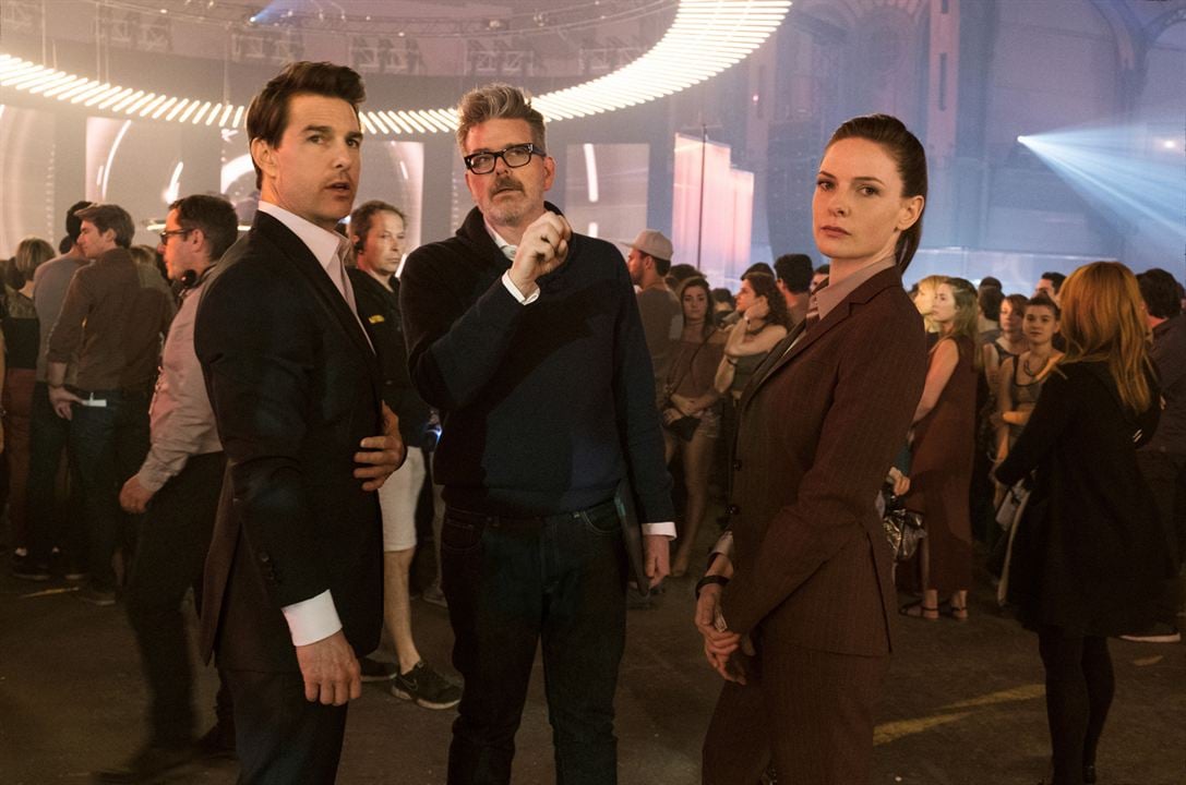 Mission Impossible - Fallout : Photo Tom Cruise, Christopher McQuarrie, Rebecca Ferguson
